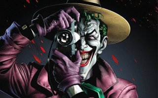 Joker camera hat photographer playful - brian bolland free wallpaper