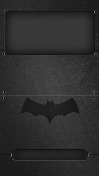 Batman symbol black background metal - assemblage free wallpaper for mobile