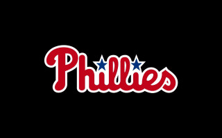Philadelphia phillies logo black background - the middle of it free wallpaper
