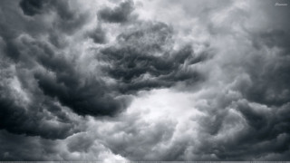 Storm cloud plane black white - a plane free wallpaper for desktop