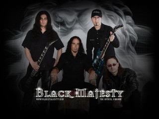 Men guitars pose black background - smoke and smoke free wallpaper