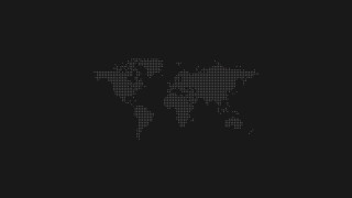 Black white world map dots - a white dot free wallpaper
