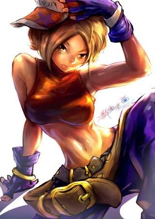 Woman purple outfit hat sword - her hand and a hat free wallpaper for mobile