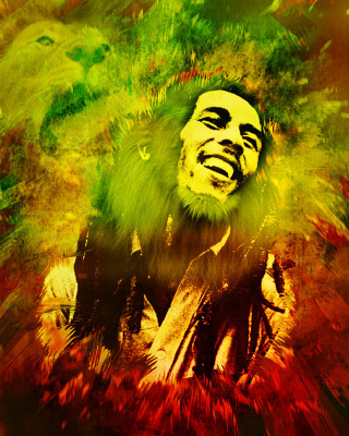 Green haired man fire ruins - bob singer free wallpaper for mobile