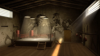 Boxing ring mural ladder room - boxing free wallpaper for desktop