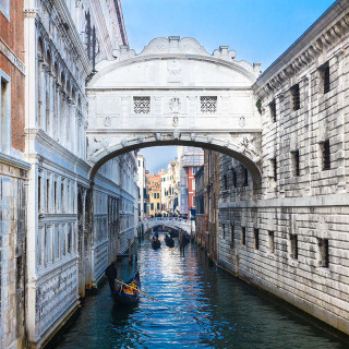 Boat under bridge canal venice - free other wallpaper for tablet