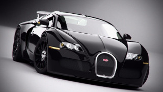Black bugatti luxury digital rendering 4 - a black bugatti car free wallpaper