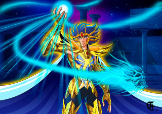 Cartoon character sword blue room - a blue room free wallpaper