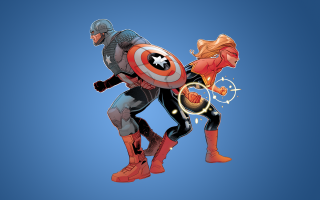 Captain america woman shield comic - artgerm free wallpaper