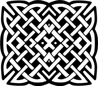 Celtic design square shape center - celtic free wallpaper