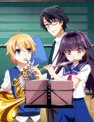 Group people musical instrument green - musical free wallpaper