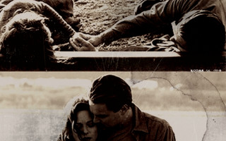 Couple standing dirt man holding - movie poster free wallpaper for desktop