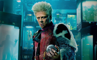 White haired man ball room - biopunk free wallpaper