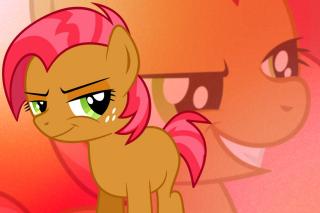 Pink pony pink mane green - a pink pony free wallpaper