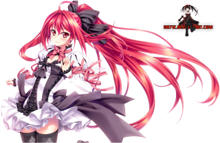 Pink haired girl gothic anime - outfit free wallpaper for desktop