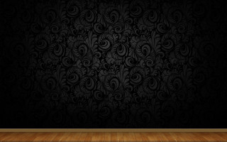 Dark room wooden floor black 3 - the wall free wallpaper for desktop