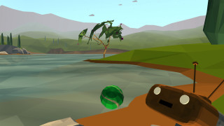 Boat river green object palm - bedwyr williams free wallpaper for desktop