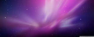 Purple blue starry sky aurora - color field free wallpaper