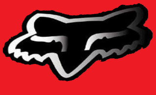 Black white fox logo red - a white outline free wallpaper