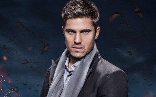 Man suit scarf bats dark - bat free wallpaper