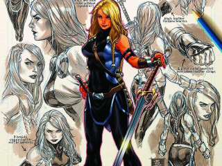 Woman sword armor female characters - a sword and armor free wallpaper