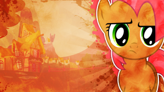 Pony pinkhair greeneyes house background - a pink hair free wallpaper