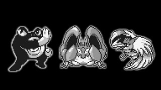 Black white photo animals outline - pokemon free wallpaper for desktop