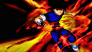 Man blue shirt skateboard trick - a trick free wallpaper