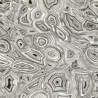 Black white abstract wavy shapes - wavy line free wallpaper