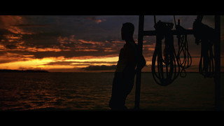 Man boat sunset bike hanging - cinematography free wallpaper