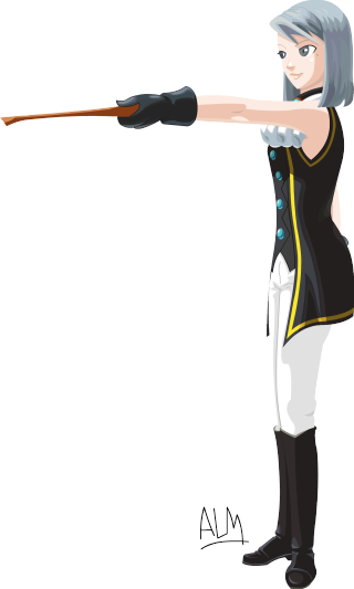 Woman black white outfit holding - her right hand free wallpaper for mobile