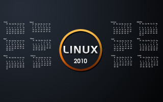 Calendar circle linux logo image - a calendar free wallpaper for desktop