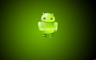 Green android wallpaper background white - a white logo free wallpaper