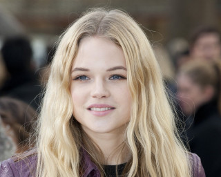 Blonde woman smiling blue eyes - constanceanne parker free wallpaper