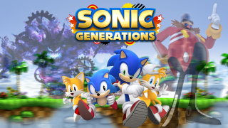 Sonic characters trees bushes river - a game free wallpaper