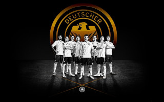 Womens soccer players german emblem - bauhaus free wallpaper for desktop