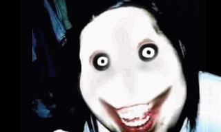 Creepy person creepy face black - u free wallpaper