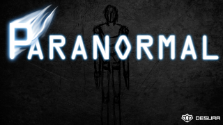 Dark background paranoid stylized figure - holography free wallpaper