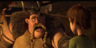 Man beard croods animated scene - animated free wallpaper