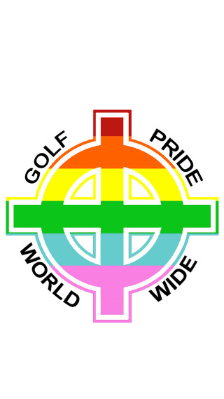 Rainbow colored cross gol pride - free aesthetic wallpaper