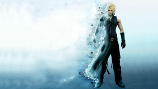 Blonde man water crossed arms - black pants free wallpaper