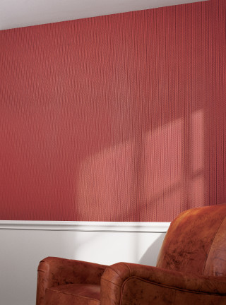 Chair lamp room red walls - blind free wallpaper