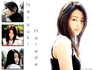 Woman long hair four pictures - she free wallpaper