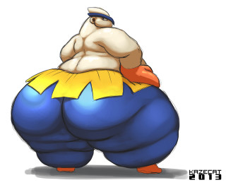 Cartoon character big belly big - p free wallpaper