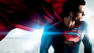 Man superman cape matte space - a blue cape free wallpaper
