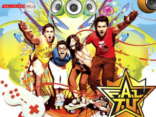 Group people poster star guitar - fauvism free wallpaper