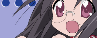 Woman long hair surprised tongue - her tongue free wallpaper