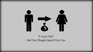 Couple money sign love speech 2 - free free wallpaper for desktop