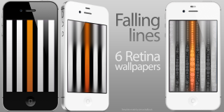 Cellphones abstract lines screens multigirls - the same color free wallpaper