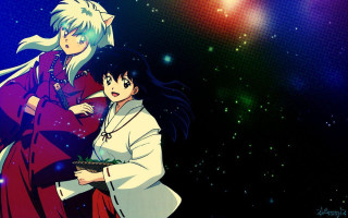 Anime characters space background stars 2 - a space background free wallpaper